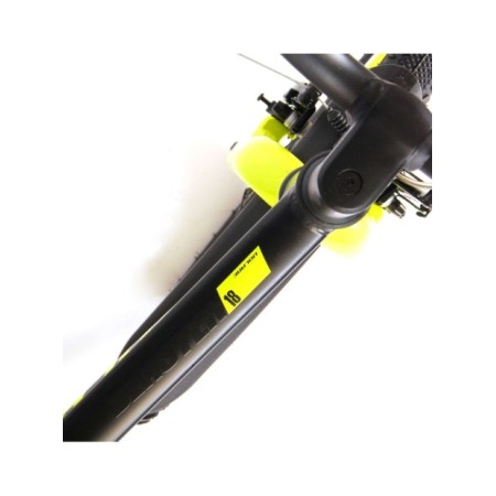 Volare Blaster Kinderfiets - Jongens - 18 inch  - Zwart Gele - Prime Collection