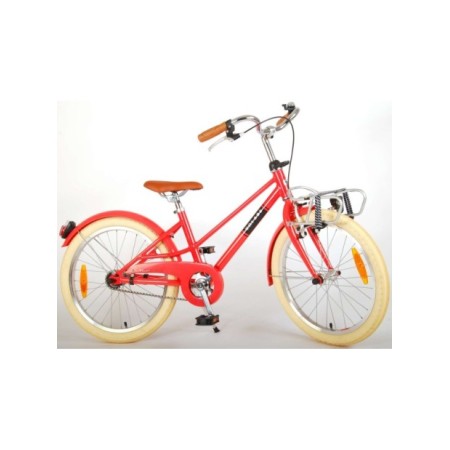 Volare Melody Kinderfiets - Meisjes - 20 inch - Koraal Rood - Prime Collection