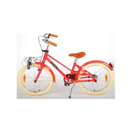 Volare Melody Kinderfiets - Meisjes - 20 inch - Koraal Rood - Prime Collection