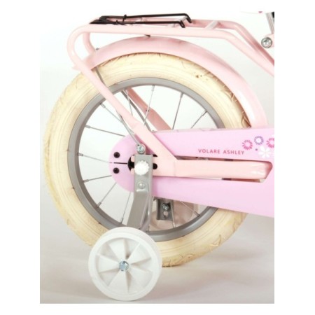 Volare Ashley Kinderfiets - Meisjes - 14 inch - Roze - 95% afgemonteerd