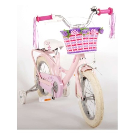 Volare Ashley Kinderfiets - Meisjes - 14 inch - Roze - 95% afgemonteerd