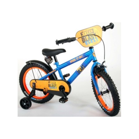 NERF Kinderfiets - Jongens - 16 inch - Satijn Blauw