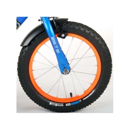 NERF Kinderfiets - Jongens - 16 inch - Satijn Blauw