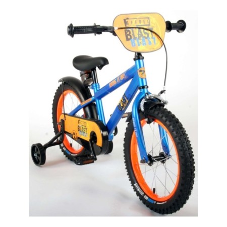 NERF Kinderfiets - Jongens - 16 inch - Satijn Blauw