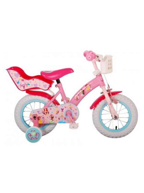 Disney Princess Kinderfiets - Meisjes - 12 inch - Roze