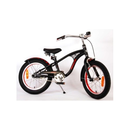 Volare Miracle Cruiser Kinderfiets - Jongens - 16 inch - Mat Zwart - Prime Collection