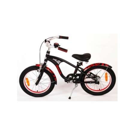 Volare Miracle Cruiser Kinderfiets - Jongens - 16 inch - Mat Zwart - Prime Collection