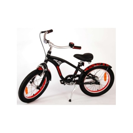 Volare Miracle Cruiser Kinderfiets - Jongens - 16 inch - Mat Zwart - Prime Collection