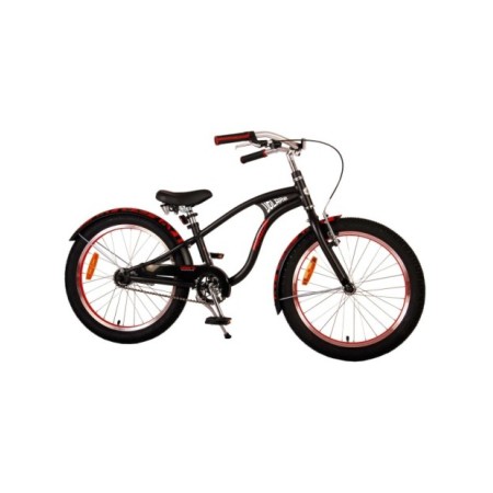 Volare Miracle Cruiser Kinderfiets - Jongens - 20 inch - Mat Zwart - Prime Collection