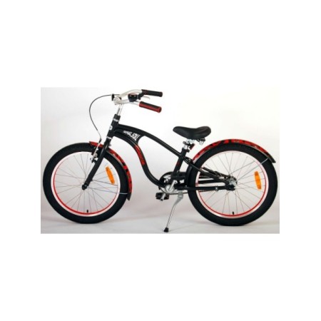 Volare Miracle Cruiser Kinderfiets - Jongens - 20 inch - Mat Zwart - Prime Collection