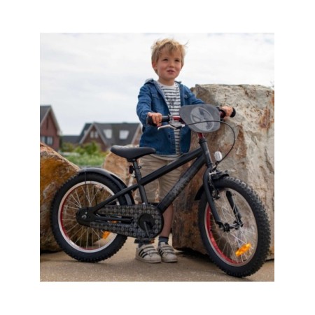 Spider-Man - Kinderfiets - Jongens - 20 inch - Mat Zwart