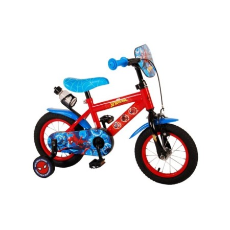 Spider-Man Kinderfiets - Jongens - 12 inch - Blauw/Rood