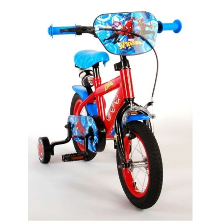 Spider-Man Kinderfiets - Jongens - 12 inch - Blauw/Rood