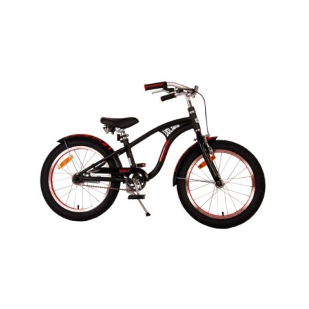 Volare Miracle Cruiser Kinderfiets - Jongens - 18 inch - Mat Zwart - Prime Collection