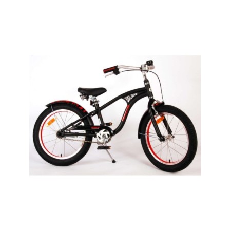 Volare Miracle Cruiser Kinderfiets - Jongens - 18 inch - Mat Zwart - Prime Collection