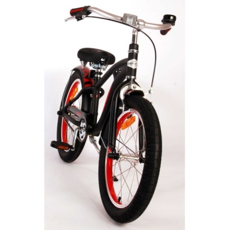 Volare Miracle Cruiser Kinderfiets - Jongens - 18 inch - Mat Zwart - Prime Collection