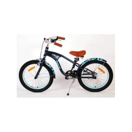 Volare Miracle Cruiser Kinderfiets - Jongens - 18 inch - Mat Blauw - Prime Collection