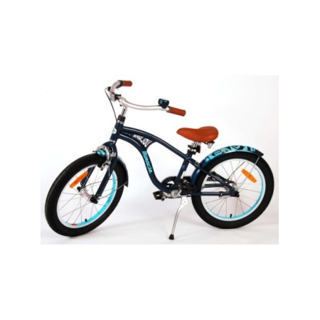 Volare Miracle Cruiser Kinderfiets - Jongens - 18 inch - Mat Blauw - Prime Collection