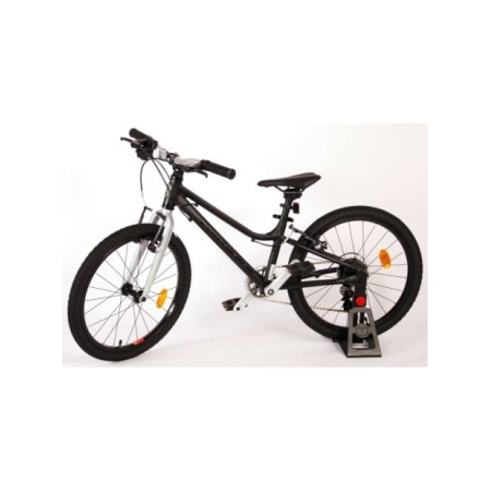 Volare Dynamic Kinderfiets - Jongens - 20 inch - Mat Zwart - 7 Versnellingen - Prime Collection