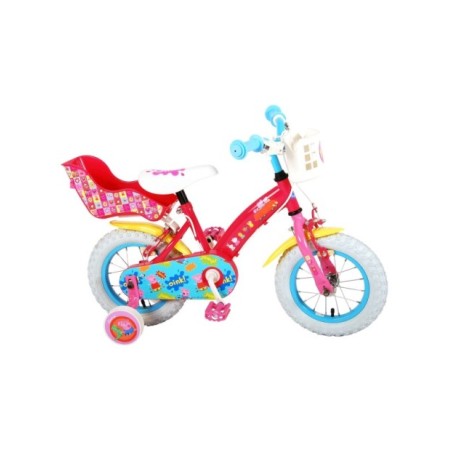 Peppa Pig Kinderfiets - Meisjes - 12 inch - Roze - Twee handremmen