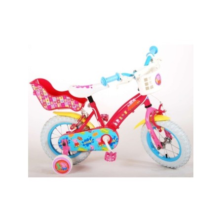 Peppa Pig Kinderfiets - Meisjes - 12 inch - Roze - Twee handremmen