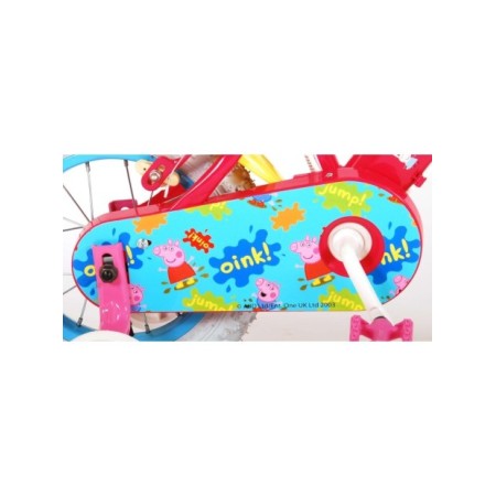 Peppa Pig Kinderfiets - Meisjes - 12 inch - Roze - Twee handremmen