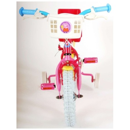 Peppa Pig Kinderfiets - Meisjes - 12 inch - Roze - Twee handremmen