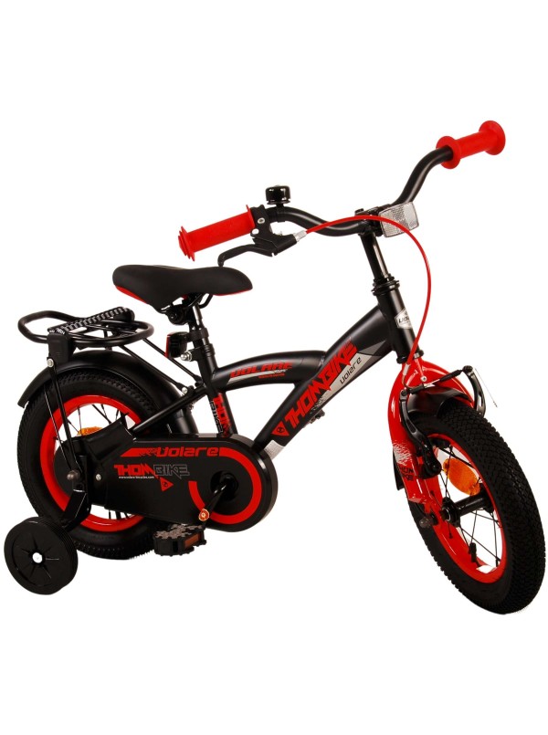 12 Inch - Thombike Zwart Rood - Volare