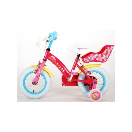 Peppa Pig Kinderfiets - Meisjes - 12 inch - Roze - Twee handremmen