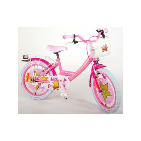 LOL Surprise Kinderfiets - Meisjes - 18 inch - Roze - twee handremmen