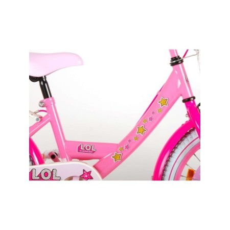 LOL Surprise Kinderfiets - Meisjes - 18 inch - Roze - twee handremmen