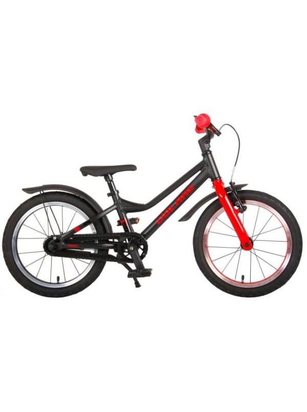 Volare Blaster Kinderfiets - Jongens - 16 inch  - Zwart/Rood - Prime Collection