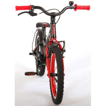 Volare Blaster Kinderfiets - Jongens - 16 inch  - Zwart/Rood - Prime Collection