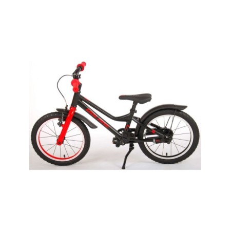 Volare Blaster Kinderfiets - Jongens - 16 inch  - Zwart/Rood - Prime Collection