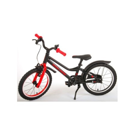 Volare Blaster Kinderfiets - Jongens - 16 inch  - Zwart/Rood - Prime Collection